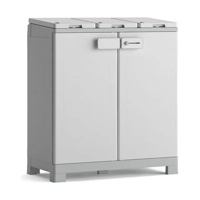 Keter ReCyclo Basic – Armadio per raccolta differenziata, 94 × 45 × 87 cm