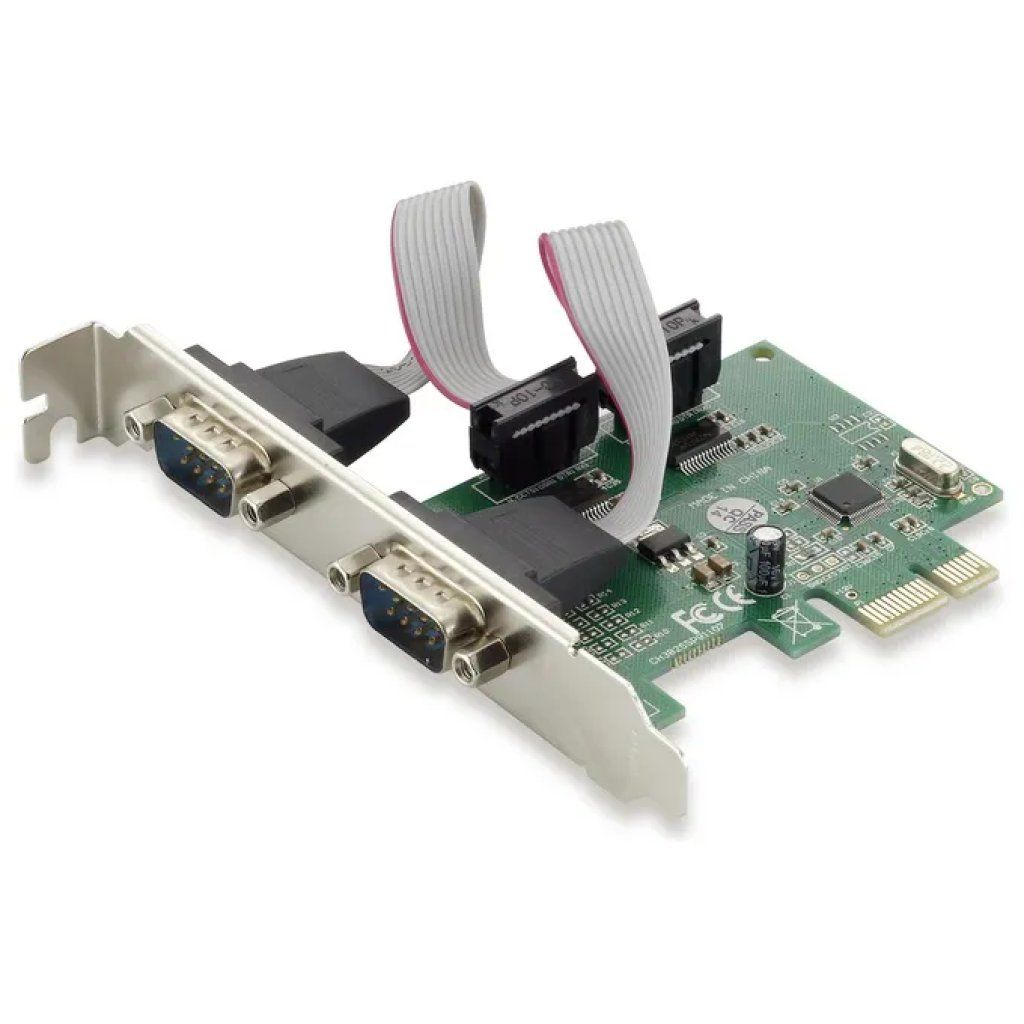 Conceptronic SRC01G Scheda PCIe con 2 porte seriali RS-232 Conceptronic SRC01G Scheda PCIe con 2 porte seriali RS-232