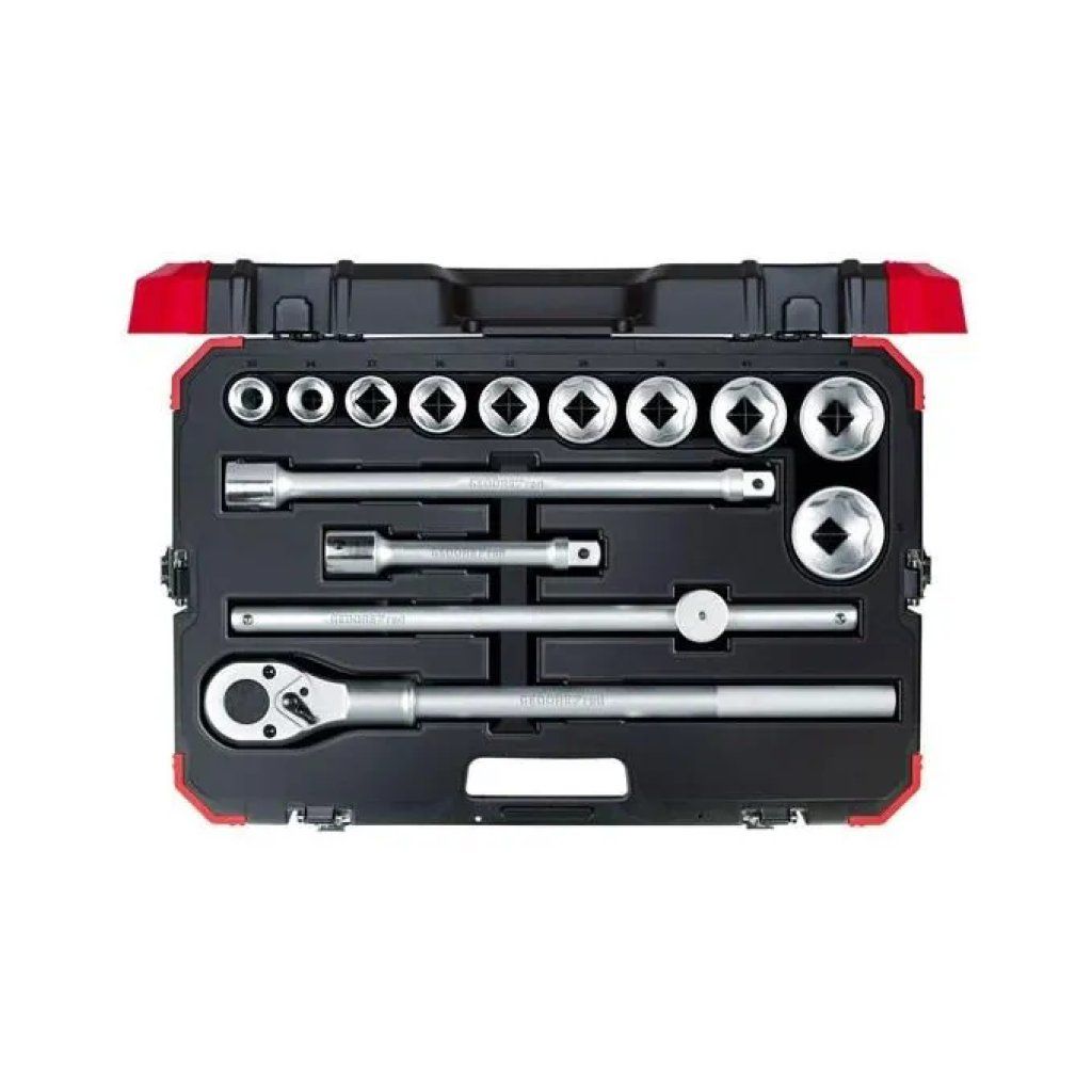 GEDORE red R78004014 – Set chiavi a bussola 3/4”, 14 pezzi, 22–50 mm