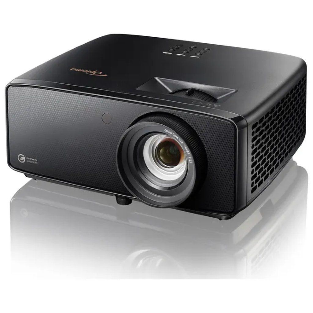 Optoma UZ38X Proiettore Laser DLP UHD 4K, 3800 ANSI lumen, Nero