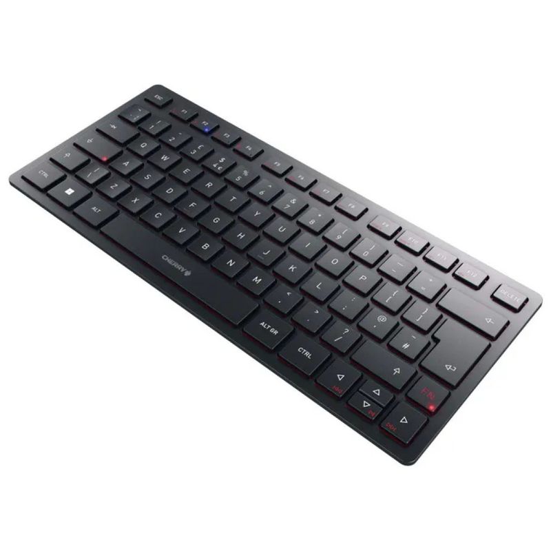CHERRY KW 9200 Mini – Tastiera wireless compatta, layout UK
