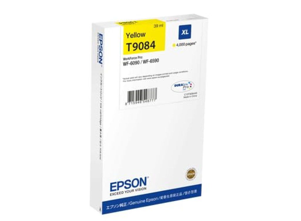 Epson Cartuccia Originale Epson T9084 XL Giallo C13T90844N