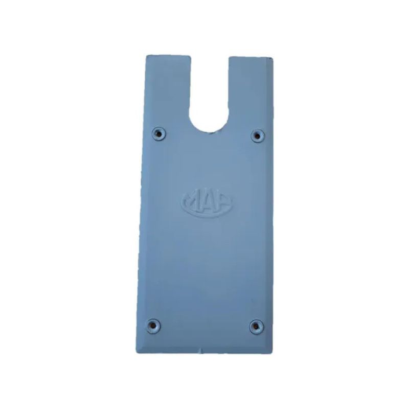 MAB DC477 – Piastra di copertura per chiudiporta, inox lucido