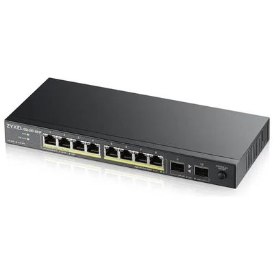 Zyxel GS1100-10HP v2 Switch Gigabit PoE+ 8 porte e 2 SFP