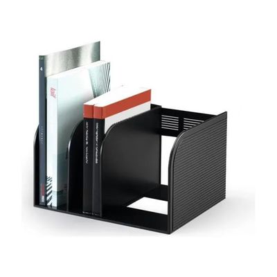 Durable Optimo portacataloghi con divisori regolabili, carbone
