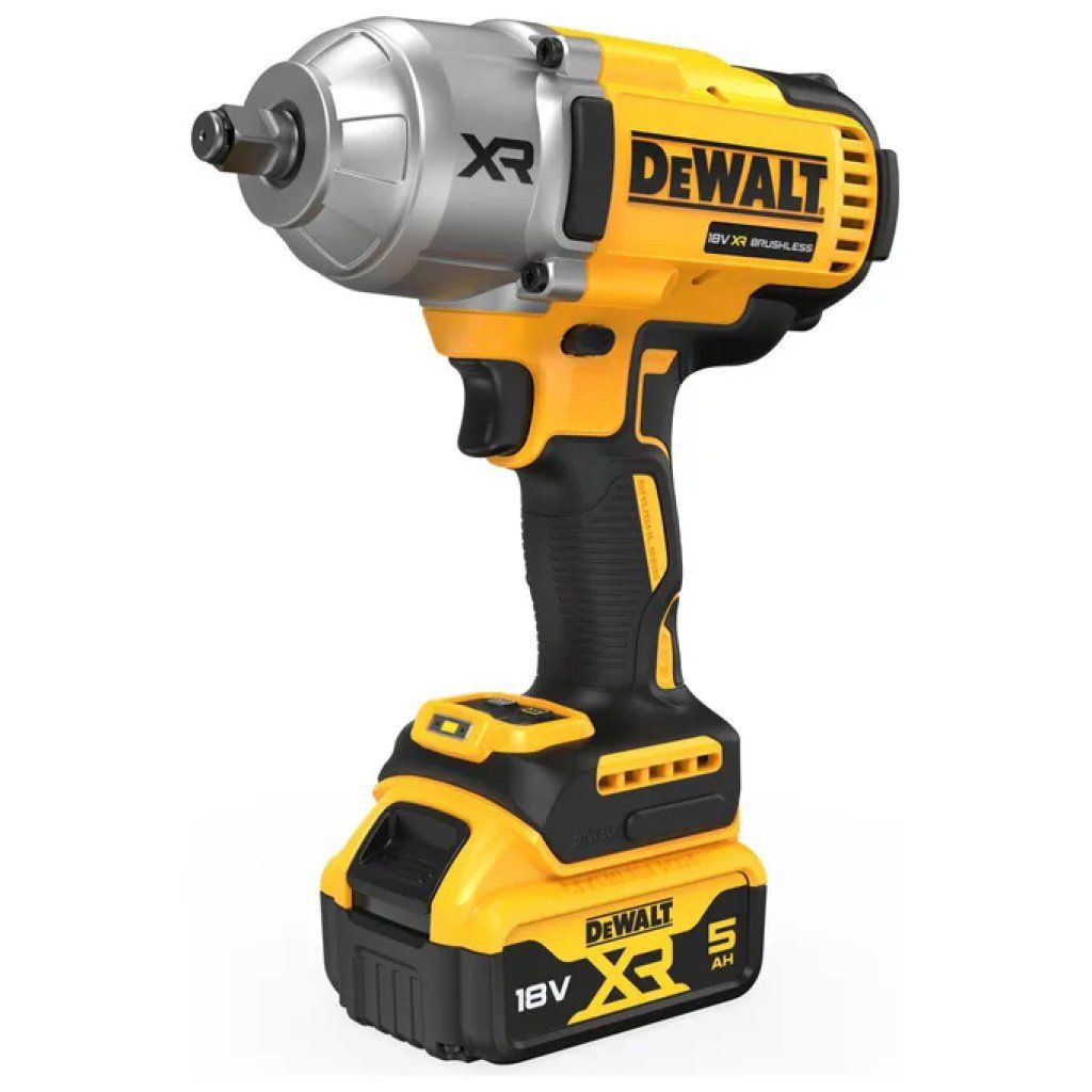DeWALT DCF900P2T-QW Avvitatore a impulsi 1/2" 18 V con 2 batterie da 5 Ah