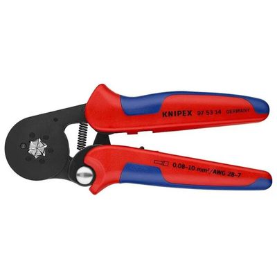 KNIPEX 97 53 14 Pinza crimpatrice autocentrante 180 mm