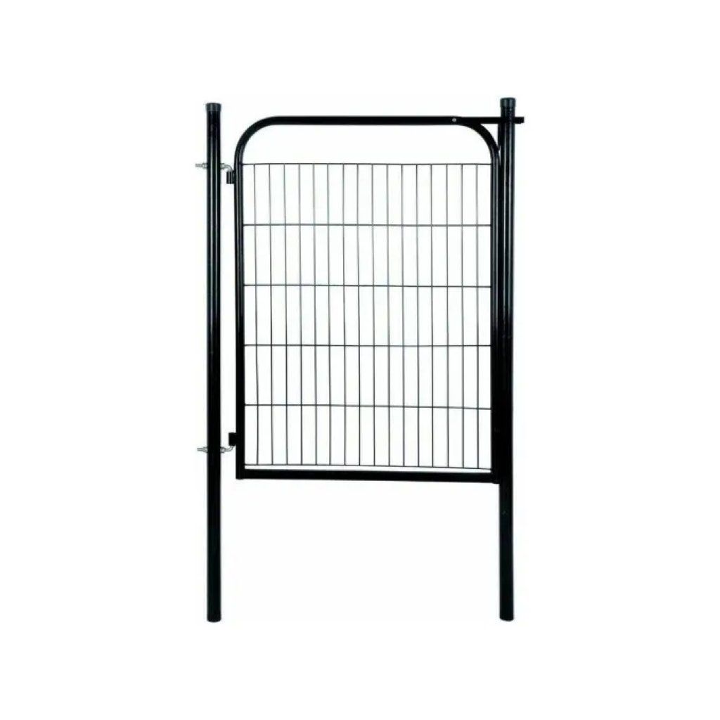 VIGOR-BLINKY Cancello Pedonale in Acciaio Antracite 100 x 103 cm