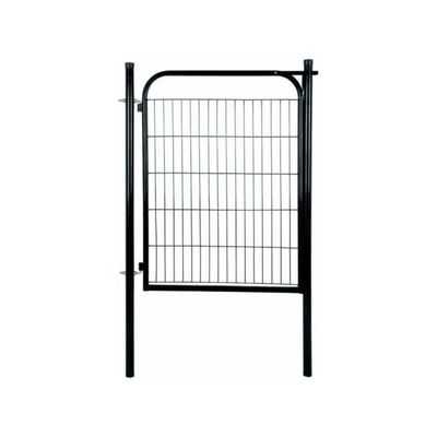 VIGOR-BLINKY Cancello Pedonale in Acciaio Antracite 100 x 103 cm VIGOR-BLINKY Cancello Pedonale in Acciaio Antracite 100 x 103 cm