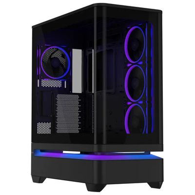 ASUS PRIME AP304 Case ATX Middle Tower Nero con Vetro Temperato e 4 Ventole ARGB ASUS PRIME AP304 Case ATX Middle Tower Nero con Vetro Temperato e 4 Ventole ARGB