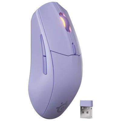 SteelSeries Rival 3 Wireless Gen 2 Mouse Gaming Lavanda