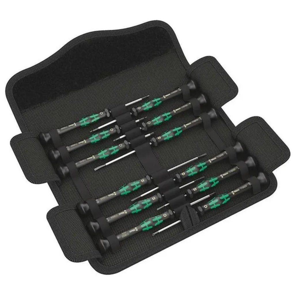 Wera Kraftform Micro Set di Cacciaviti di Precisione, 12 Pezzi