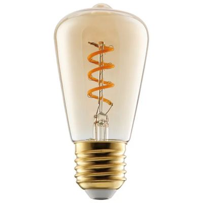 EGLO 11836 Lampadina LED E27 Filamento Ambra 4W Dimmerabile