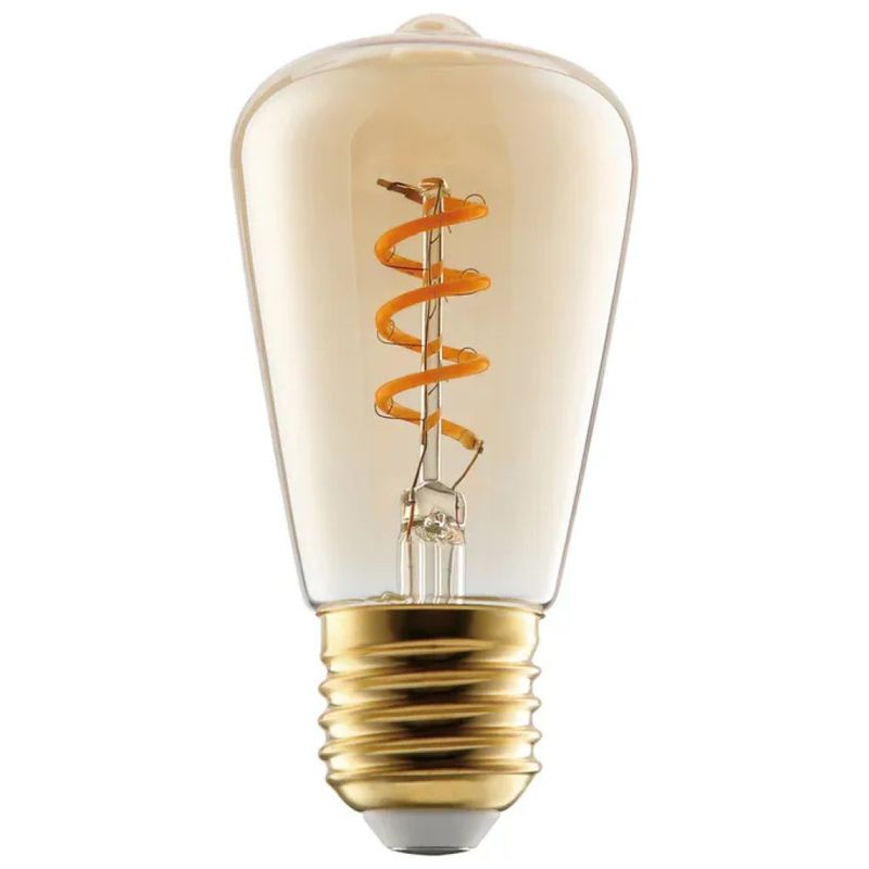 EGLO 11836 Lampadina LED E27 Filamento Ambra 4W Dimmerabile