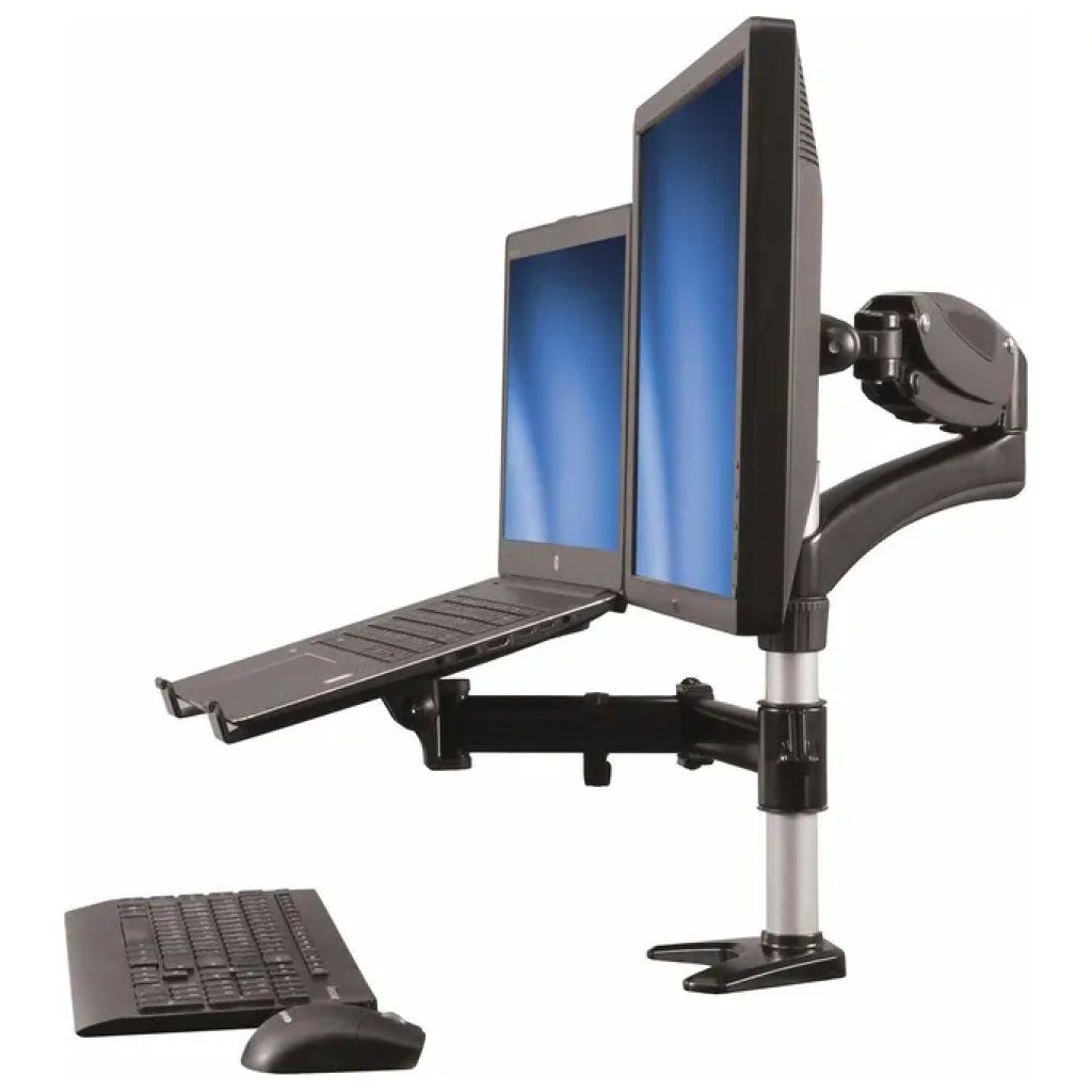 StarTech.com ARMUNONB – Supporto regolabile per monitor e laptop StarTech.com ARMUNONB – Supporto regolabile per monitor e laptop