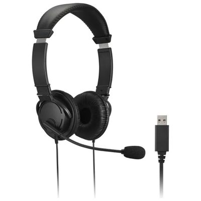 Kensington K33065WW Cuffie USB-A con Microfono