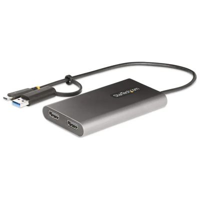 StarTech.com Adattatore USB-C a doppio HDMI 4K 60Hz con Power Delivery 100W
