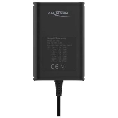 Ansmann APS 1000 Alimentatore da Rete Regolabile 3–12 V, 1000 mA, 12 W Ansmann APS 1000 Alimentatore da Rete Regolabile 3–12 V, 1000 mA, 12 W