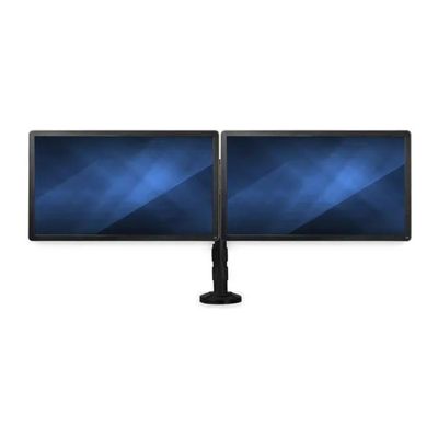 STARTECH.COM StarTech ARMBARDUOG – Braccio da Scrivania per 2 Monitor fino a 27”, Nero