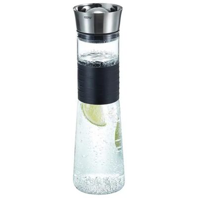 GEFU Cascada – Caraffa in Vetro Borosilicato da 1 l con Filtro