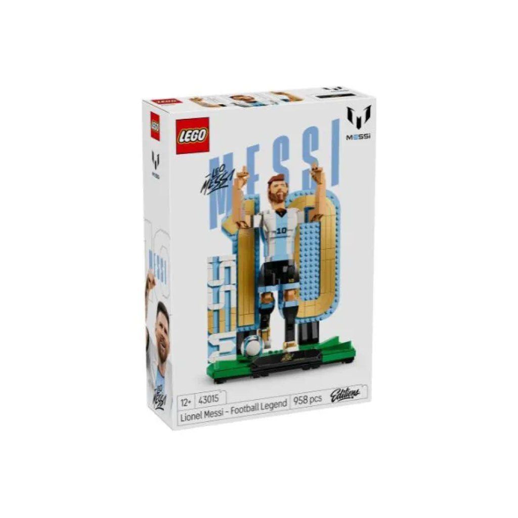 LEGO Editions Lionel Messi – Leggenda del Calcio, set da 958 pezzi