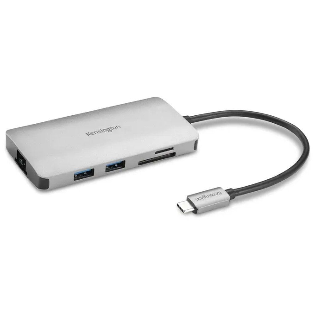 Kensington UH1400P Hub USB-C 8-in-1 4K 60 Hz, Nero Kensington UH1400P Hub USB-C 8-in-1 4K 60 Hz, Nero