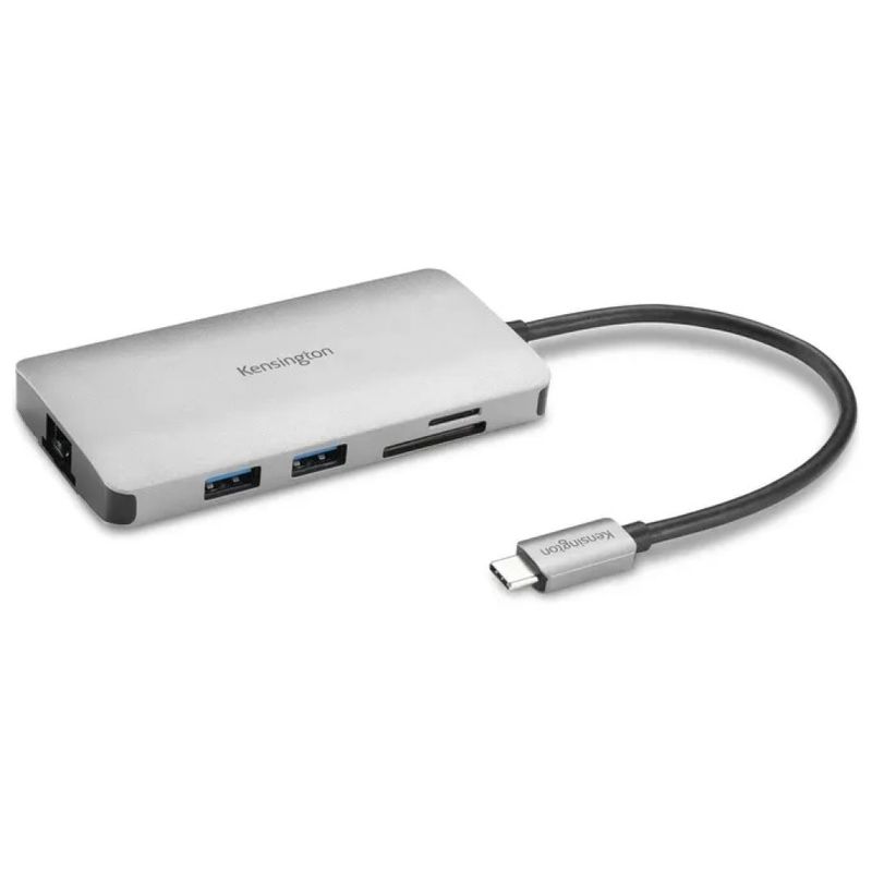 Kensington UH1400P Hub USB-C 8-in-1 4K 60 Hz, Nero