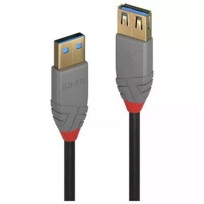 Lindy Anthra Line – Prolunga USB 3.2 Tipo A maschio-femmina, 1 m