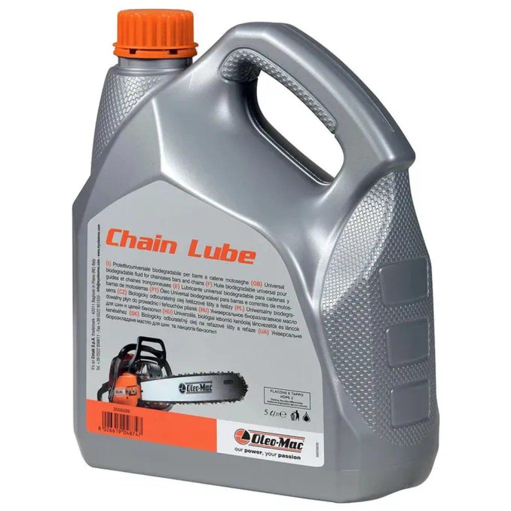 Oleo-Mac Chain Lube Olio Biodegradabile per Catene 5 L