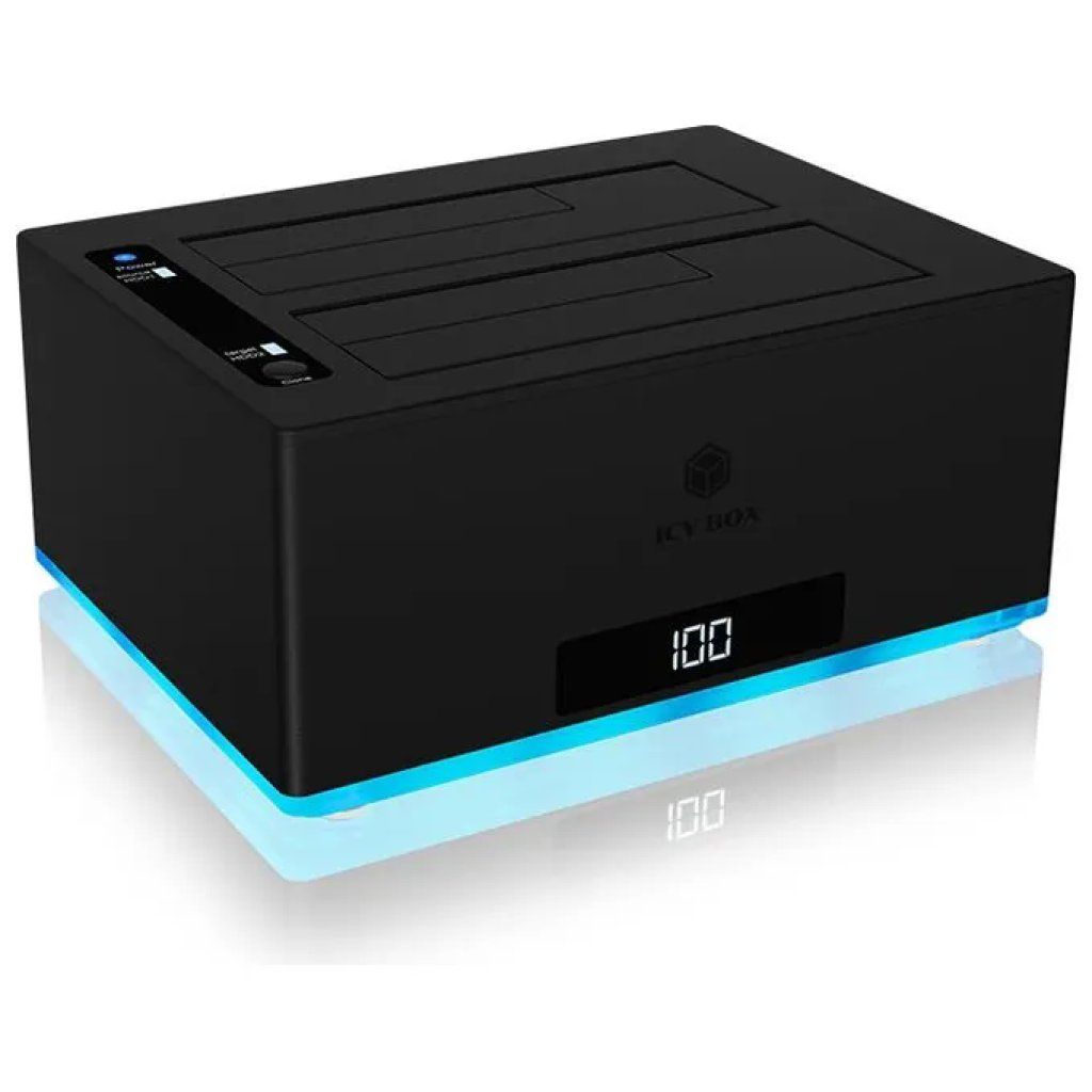 RAIDSONIC ICY BOX IB-127CL-U3 Docking Station SATA USB-A/USB-C per 2 HDD/SSD