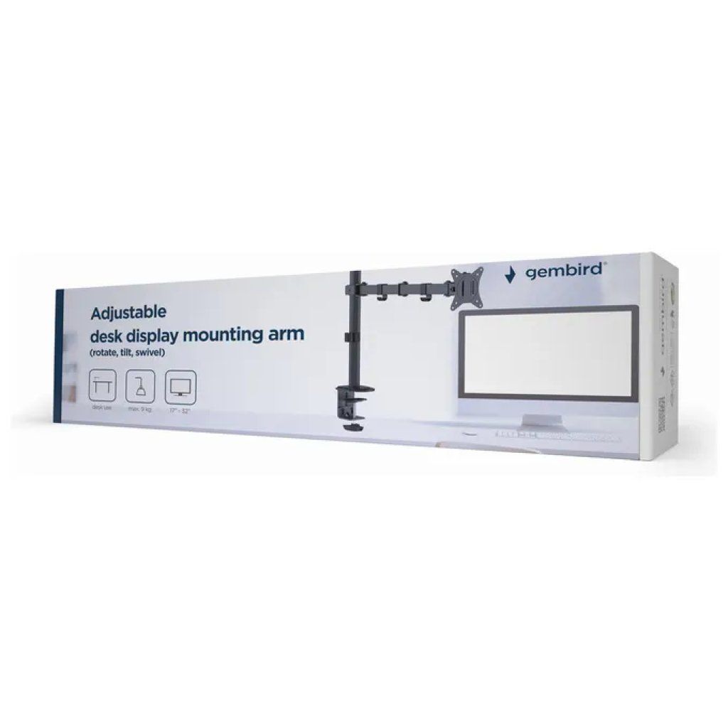 Gembird MA-D1-01 Supporto da Tavolo per Monitor fino a 32”