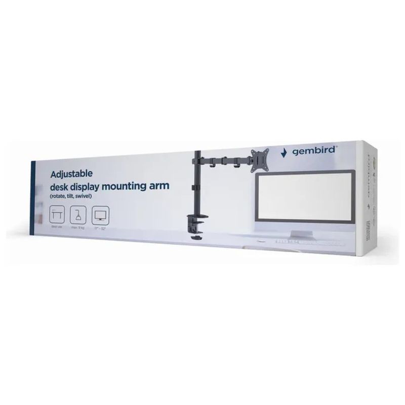 Gembird MA-D1-01 Supporto da Tavolo per Monitor fino a 32”