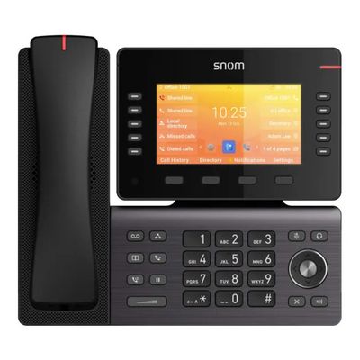 Snom D892M Telefono IP VoIP con Wi-Fi, Bluetooth e cornetta DECT