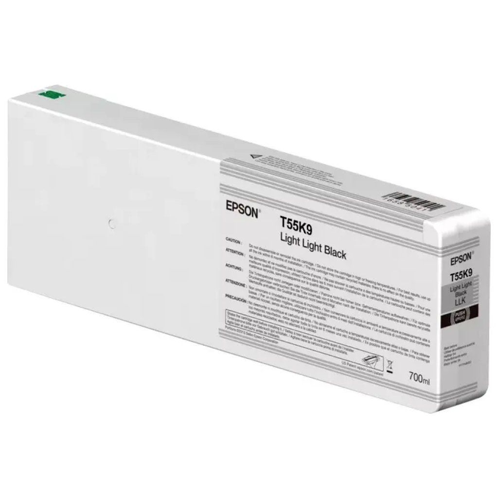 Epson C13T55K900 Cartuccia Originale Nero Chiaro Chiaro, 700 ml
