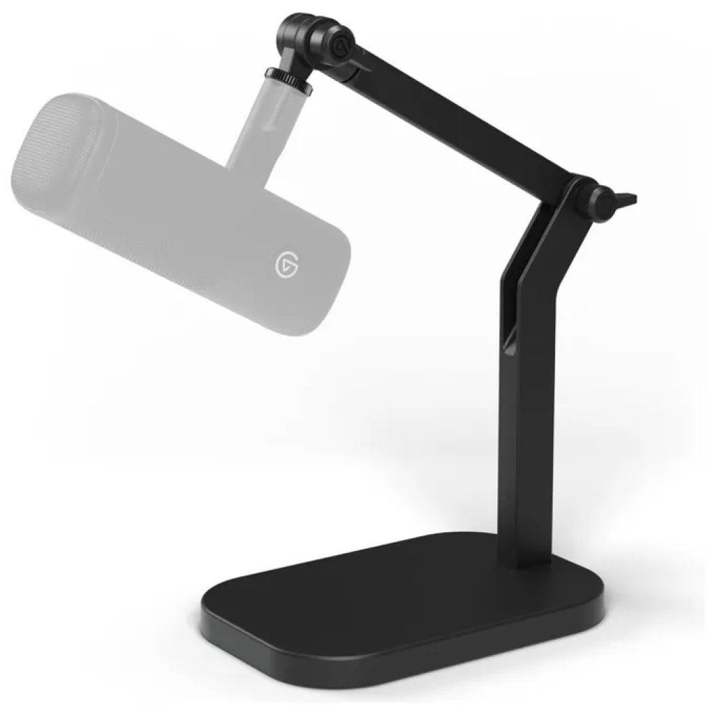 Elgato Wave Desk Stand – Supporto Regolabile da Scrivania per Microfono, Nero