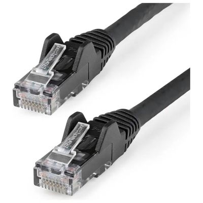 StarTech.com Cavo Ethernet Cat6 U/UTP nero, 15 m StarTech.com Cavo Ethernet Cat6 U/UTP nero, 15 m