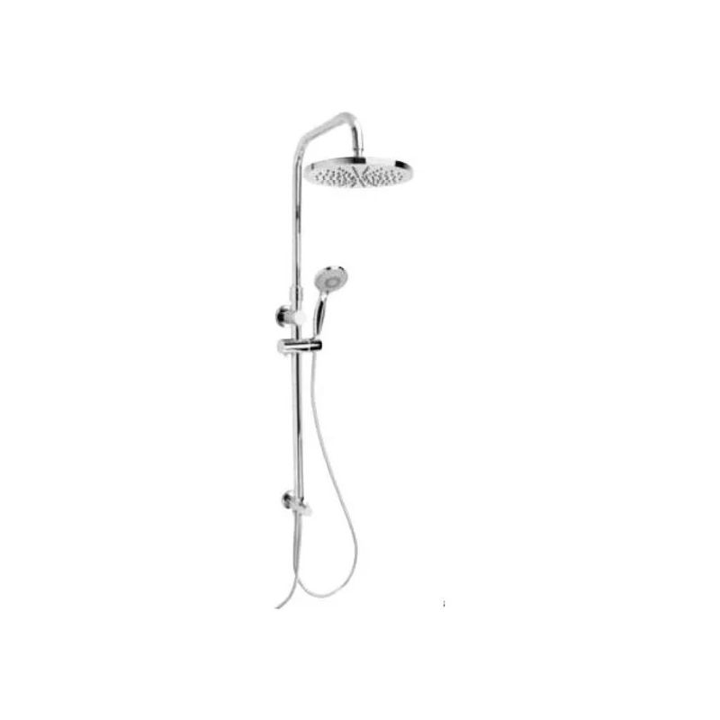 Idro Bric Papete – Colonna doccia cromata con soffione da 25 cm