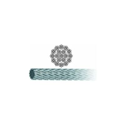 VIGOR-BLINKY Fune in acciaio zincato antigiro 19x7 4 mm, 100 m – Vigor-Blinky