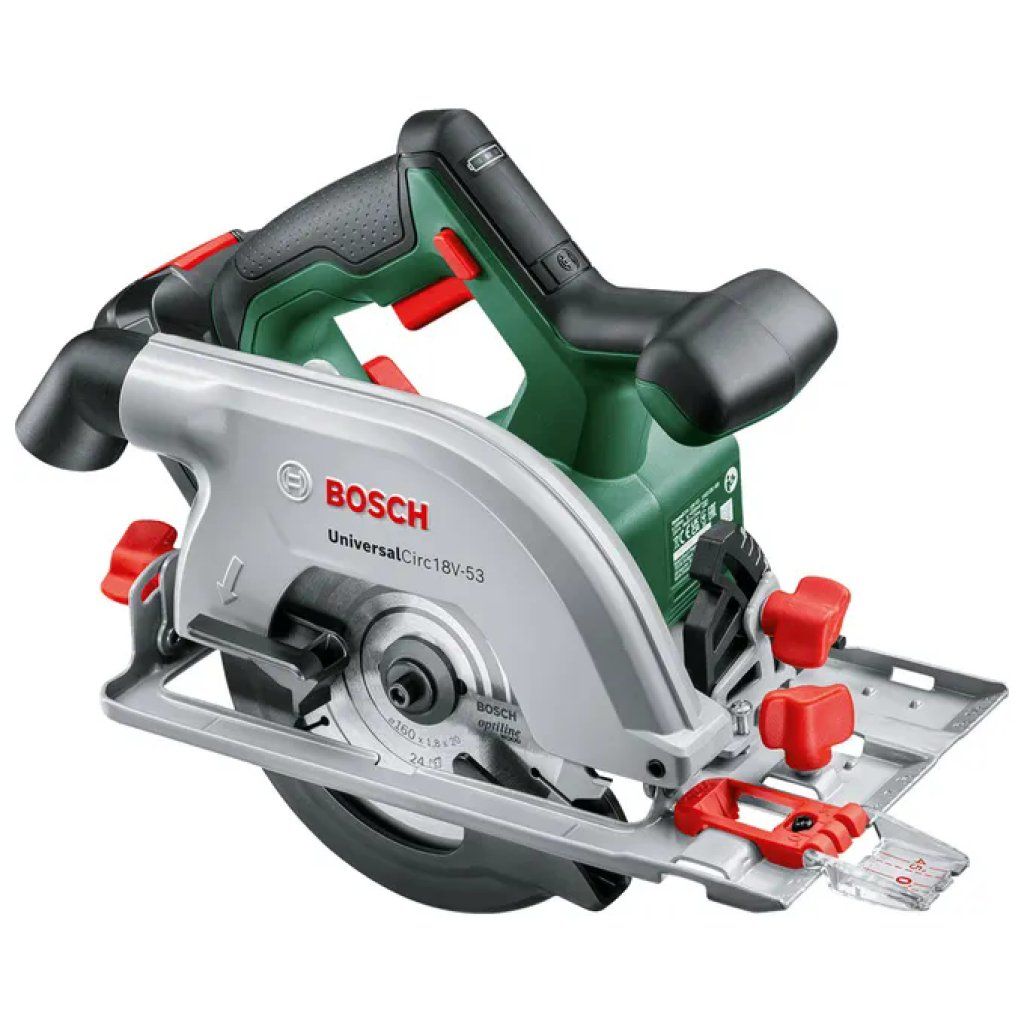 Bosch UniversalCirc 18V-53 Sega Circolare a Batteria, Lama 160 mm