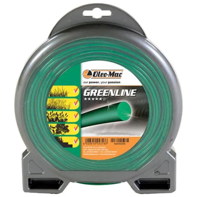 Oleo-Mac 63040181A Filo per decespugliatore 2,7 mm x 72 m