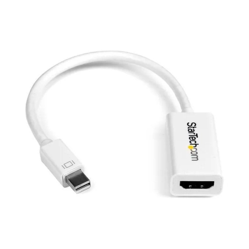 STARTECH.COM StarTech Adattatore attivo Mini DisplayPort a HDMI 4K 30 Hz, bianco
