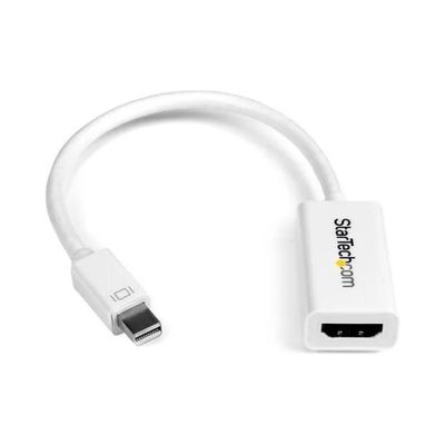 STARTECH.COM StarTech Adattatore attivo Mini DisplayPort a HDMI 4K 30 Hz, bianco STARTECH.COM StarTech Adattatore attivo Mini DisplayPort a HDMI 4K 30 Hz, bianco