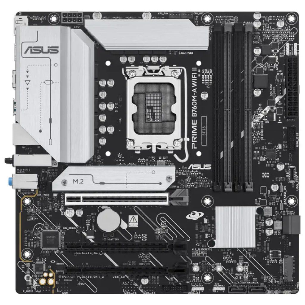 ASUS PRIME B760M-A WIFI II Scheda Madre Micro ATX DDR5