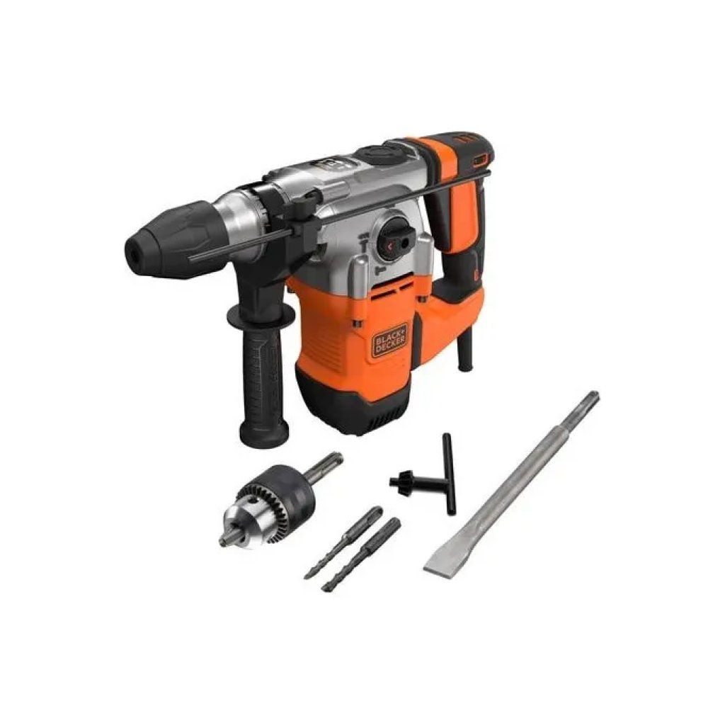 BLACK+DECKER BEHS03K-QS Trapano a percussione SDS+ 1250 W BLACK+DECKER BEHS03K-QS Trapano a percussione SDS+ 1250 W