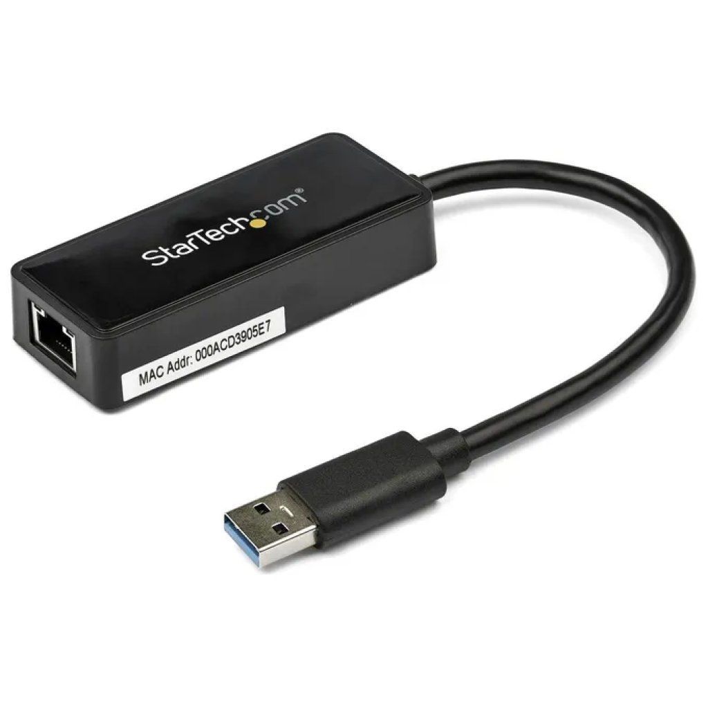 StarTech.com USB31000SPTB – Adattatore USB 3.0 Gigabit Ethernet con porta USB pass-through