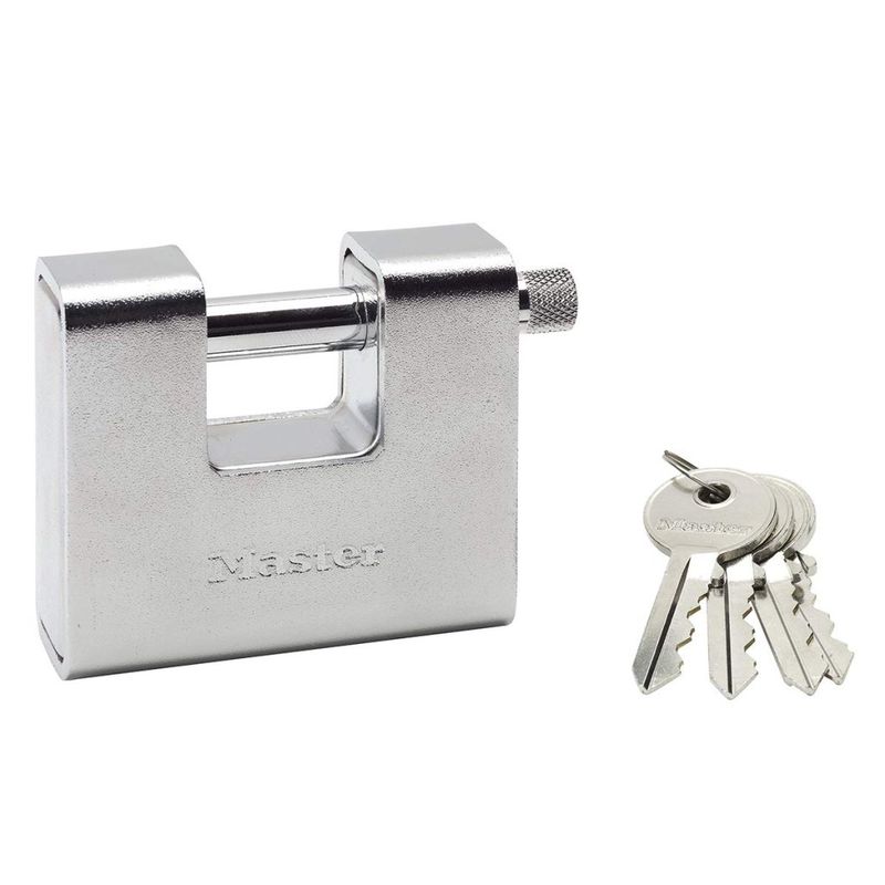 MASTERLOCK Master Lock Lucchetto Corazzato in Acciaio – Livello 7