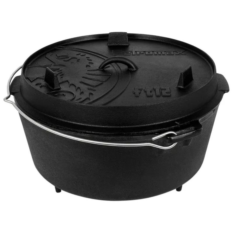 Petromax FT12 Dutch Oven in ghisa, 11,5 L, nero