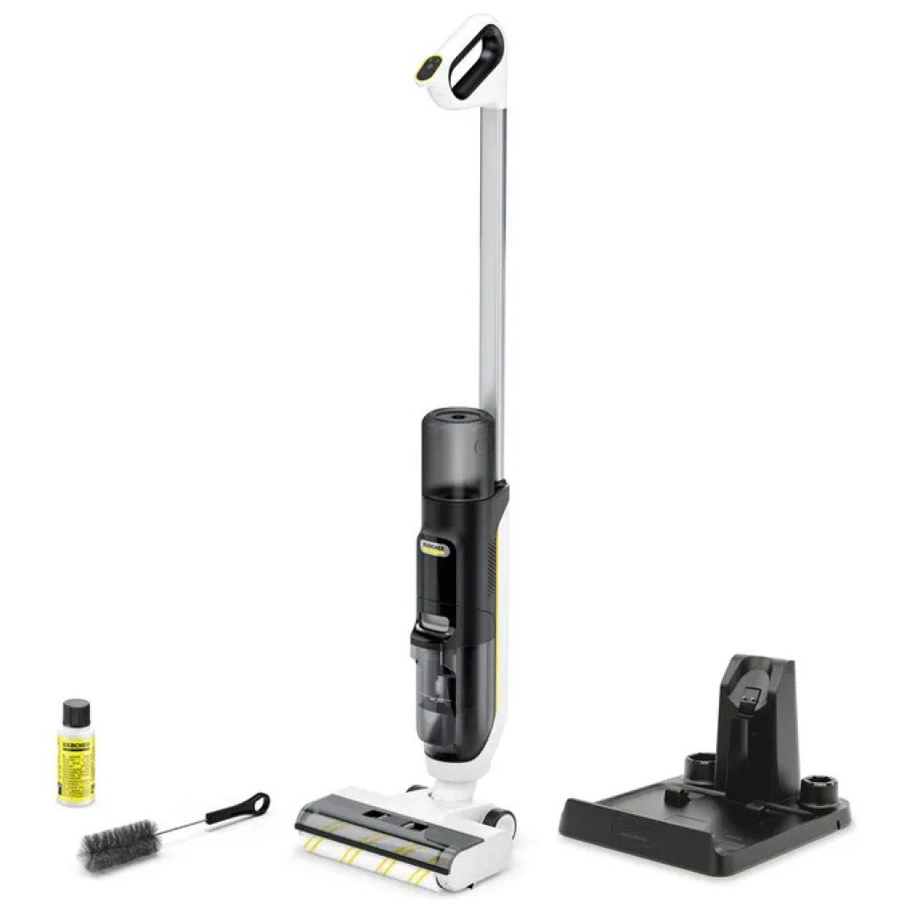 KARCHER Kärcher FCV 3 Aspirapolvere e lavapavimenti 2 in 1, 160 W, autonomia 30 min