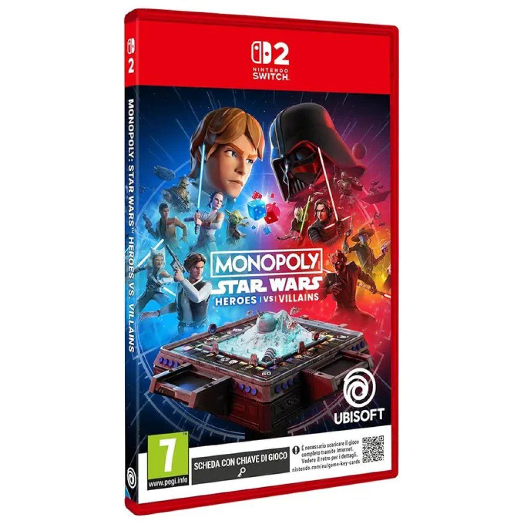 UBISOFT MONOPOLY: Star Wars Heroes vs. Villains per Nintendo Switch UBISOFT MONOPOLY: Star Wars Heroes vs. Villains per Nintendo Switch