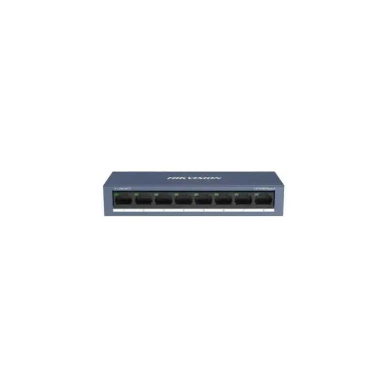 Hikvision DS-3E0108-O Switch Fast Ethernet a 8 Porte